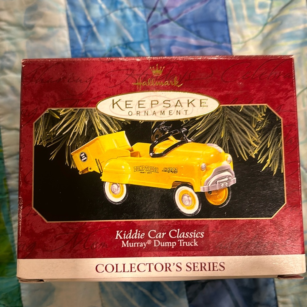 Keepsake ornaments in box